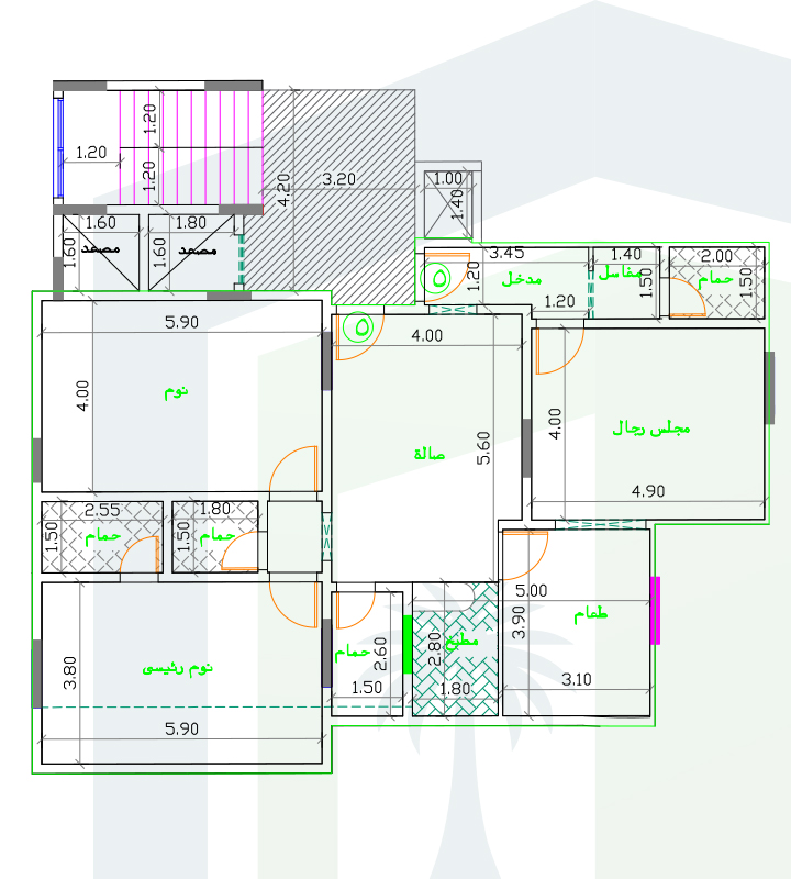 نموذج شقة رقم 1