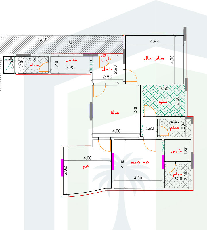 نموذج شقة رقم 2